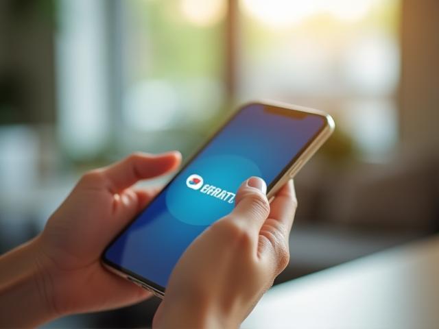 Používateľ dobíja mobilný kredit pomocou aplikácie MobilFinancie